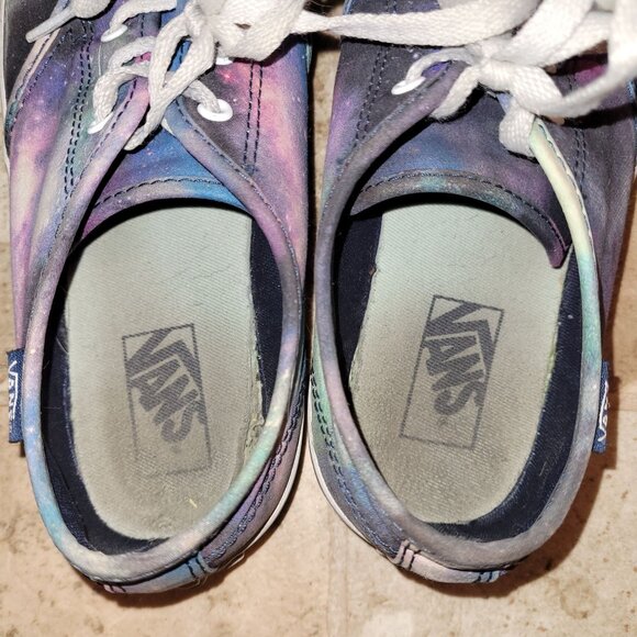 Vans Galaxy Era Cosmic Print Low Top Lace Up Sneakers Women's size 6.5/Men's 5/K - Picture 3 of 9